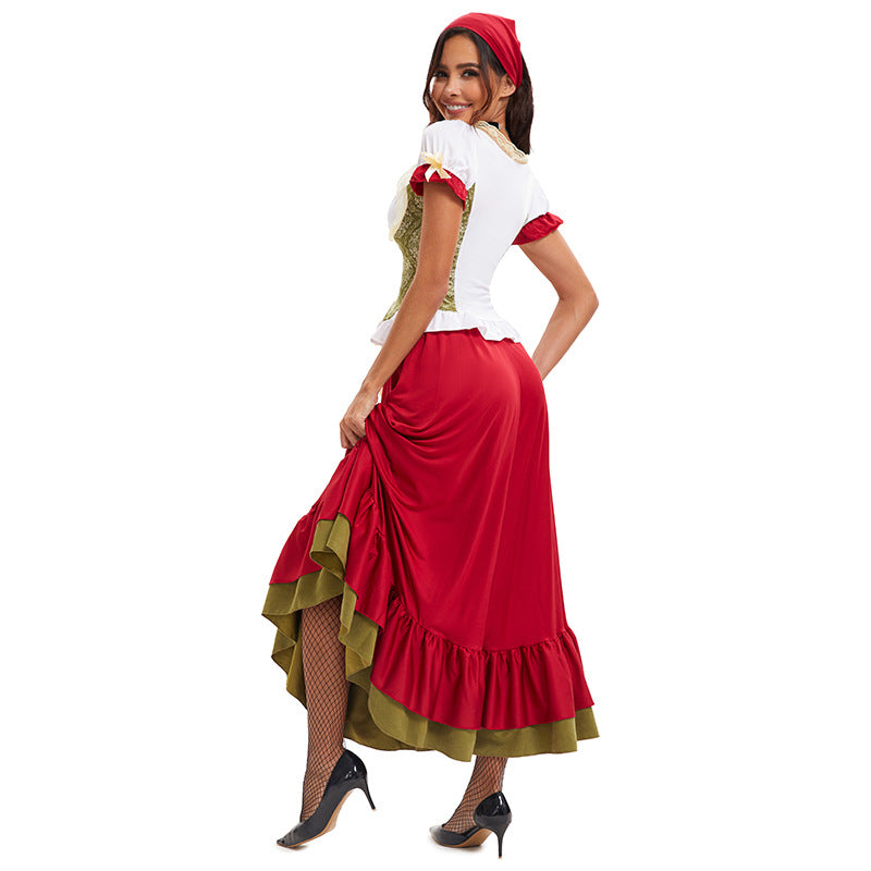 Katelyn - Trendiges, figurbetontes Oktoberfest-Dirndl für Damen