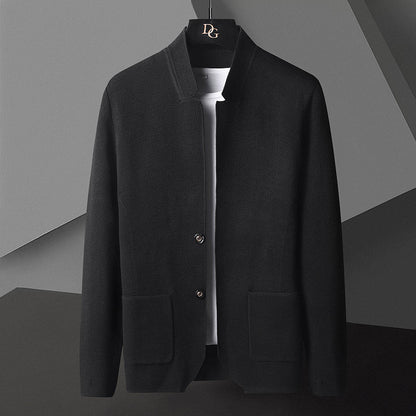 Elsdon - Stylische, leichte Herren-Strickjacke mit Taschen