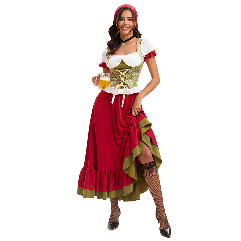 Katelyn - Trendiges, figurbetontes Oktoberfest-Dirndl für Damen