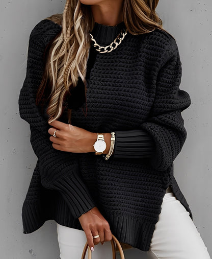 Paulene - Komfortabler Oversize-Strickpullover für Damen