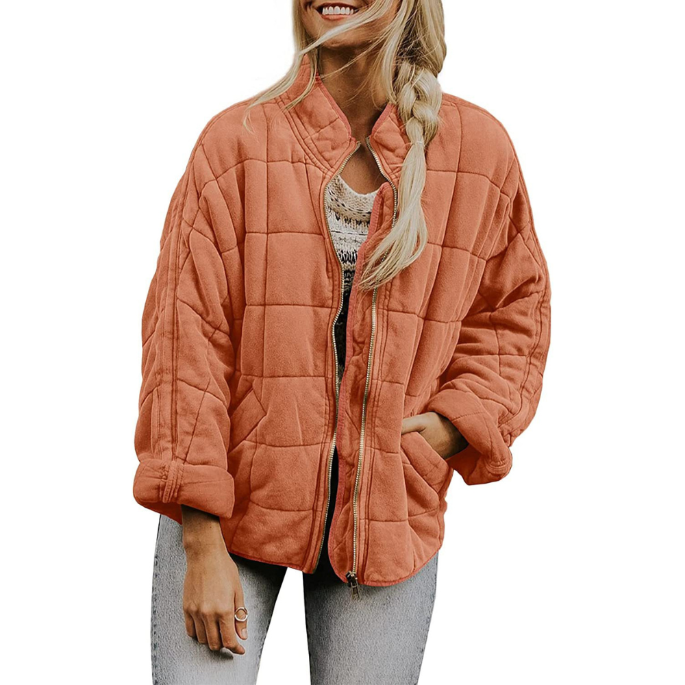 Jordana - Geräumige Daunenjacke mit Taschen für Damen