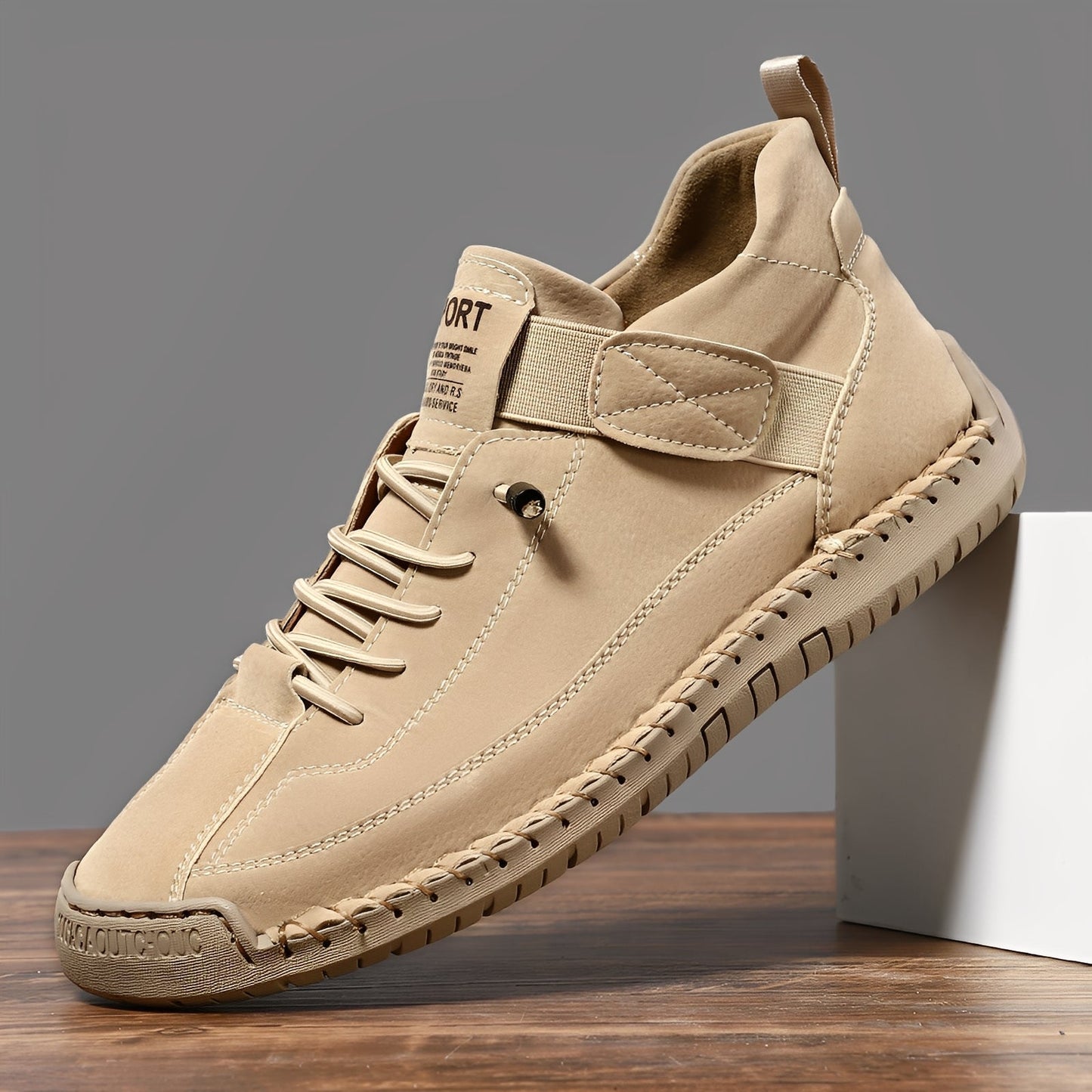 Ronald - Zeitgemäße, leichte Herrensneaker mit Halt