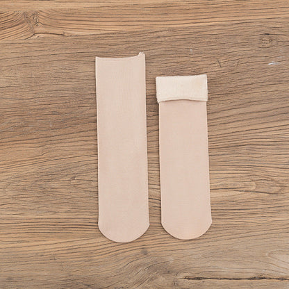Gloria - Kuschelige Samt-Wintersocken für Damen