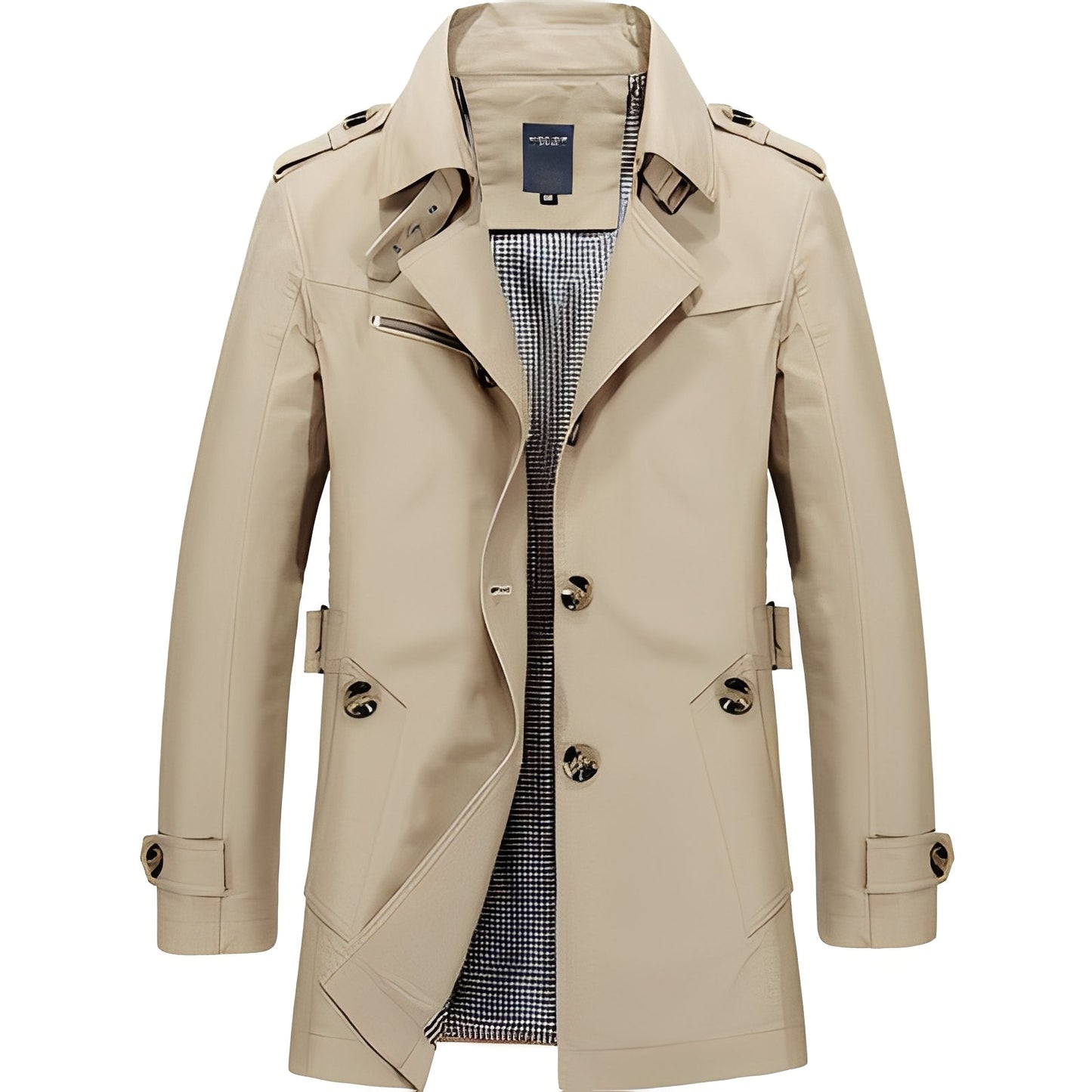 James - Moderner Herren-Trenchcoat