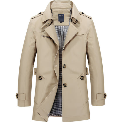 James - Moderner Herren-Trenchcoat
