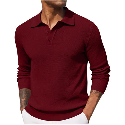 Jerrod - Elegantes Herren-Langarm-Polohemd