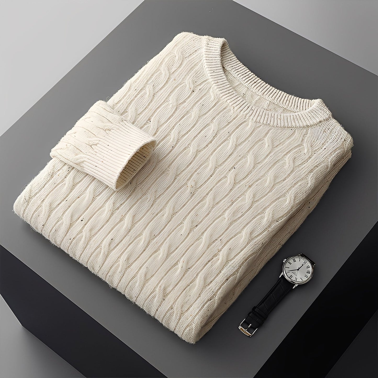 Kenrick - Eleganter, weicher Herrenpullover