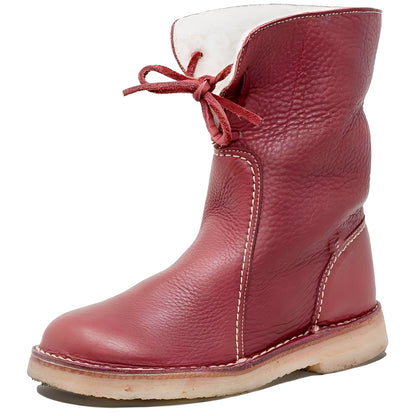 Amanda - Modische Damenfleece-Stiefel