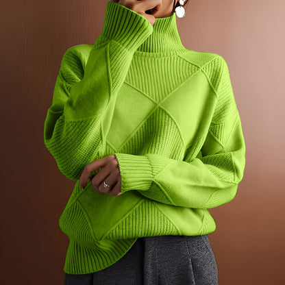 Morgan - Zeitgemäßer Damenrollkragenpullover aus Kaschmir