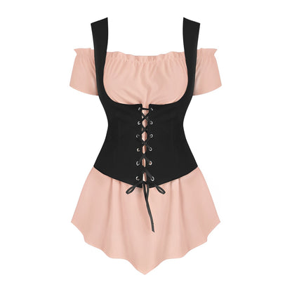 Danica - Damen-Outfit mit Schnürung fürs Oktoberfest