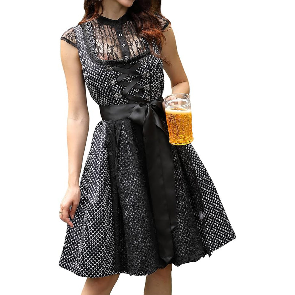 Katherine - Bequemes Dirndl mit Gürtel für Damen