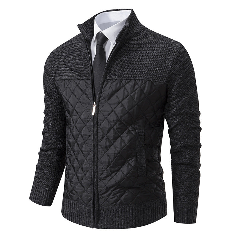 Denton - Modische und warme Jacquard-Twill-Jacke für Herren
