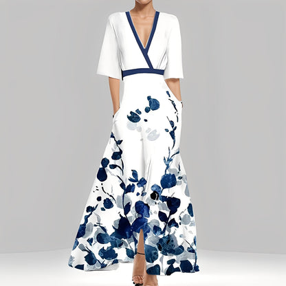 Geneviève - Elegantes Blumenkleid für Frauen