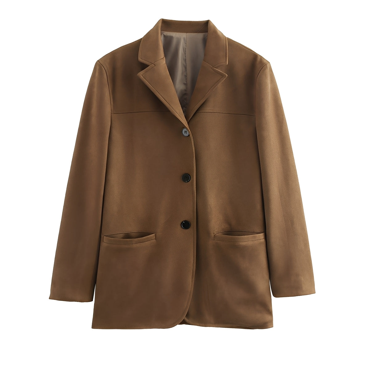 Ashlea - Schicker Damenblazer mit Revers und Rock