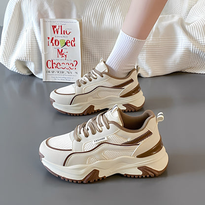 Sophie - Trendige Damen-Sneaker mit dicker Sohle