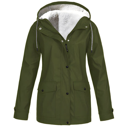 Abbigail - Vielseitige und wasserdichte Damenjacke mit Fleeceinnenfutter
