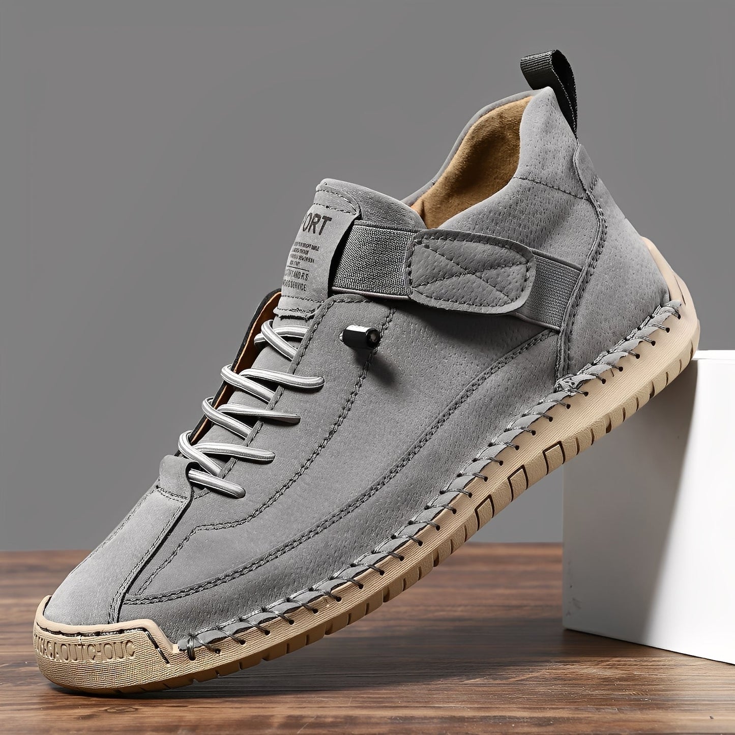 Ronald - Zeitgemäße, leichte Herrensneaker mit Halt