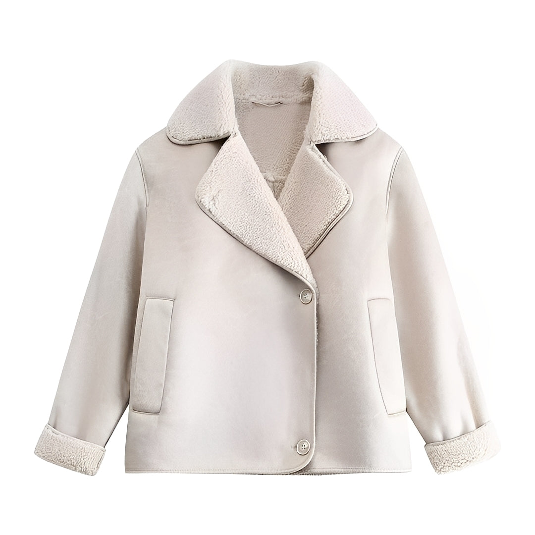 Marceline - Elegante doppelreihige Jacke für Damen