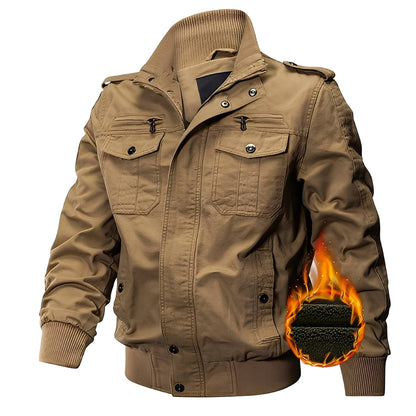 Gary - Modische Herren-Fleecejacke mit Taschen