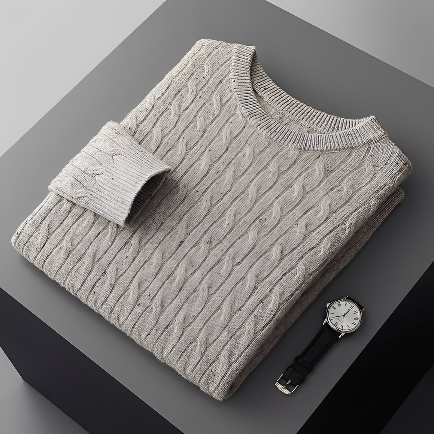 Kenrick - Eleganter, weicher Herrenpullover