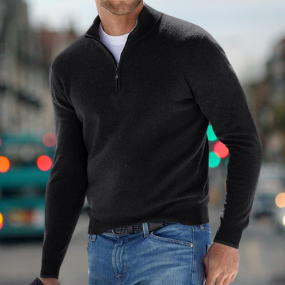 Carlo – Pullover mit Reißverschluss