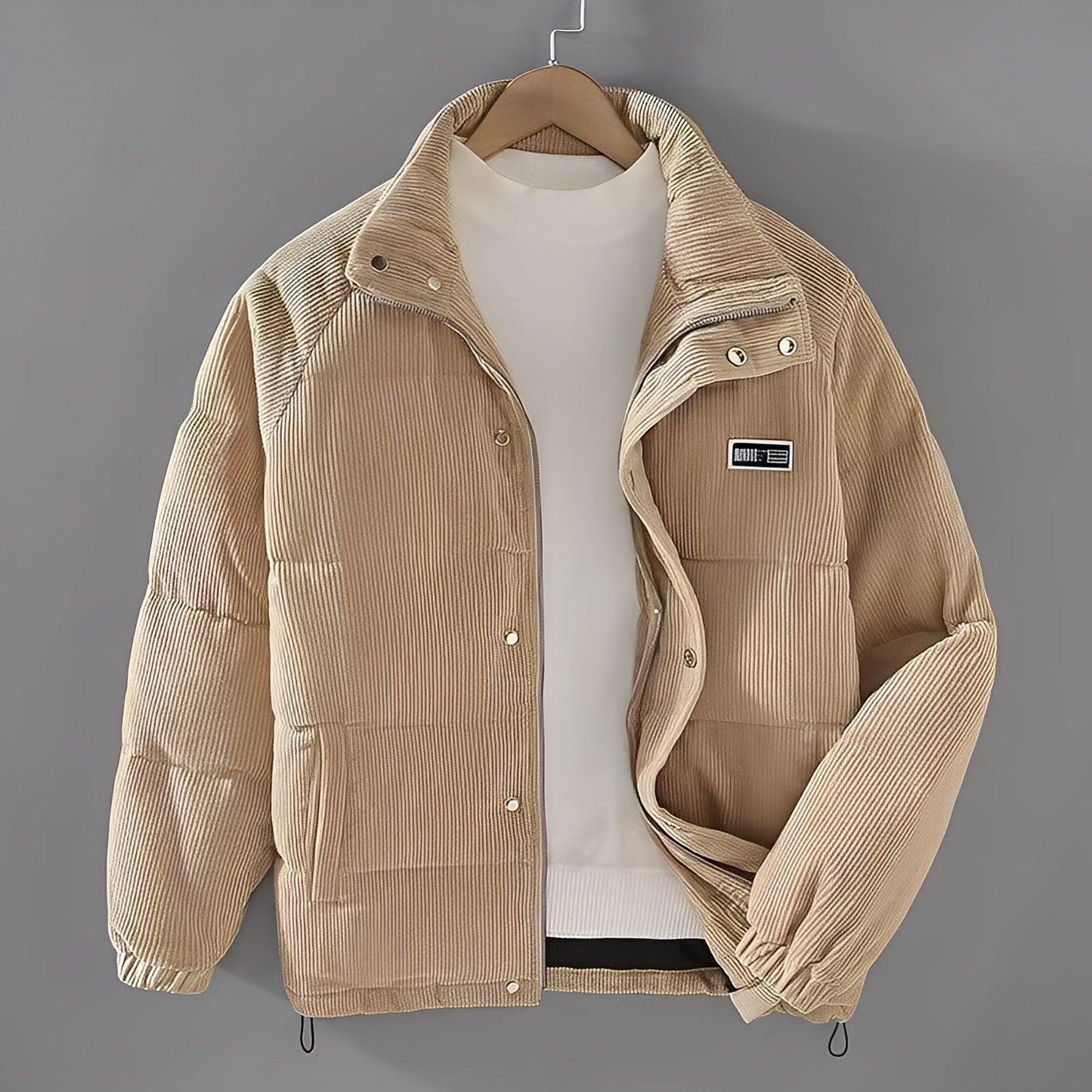 Nelson - Moderne, wärmespeichernde Herren-Cordjacke