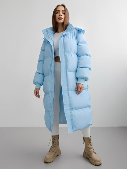 Eloise - Moderner, locker geschnittener Damenkapuzenmantel