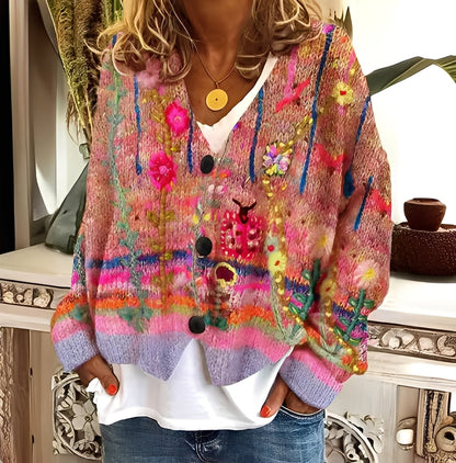 Daphné - Bequemer und farbiger Pullover für Frauen