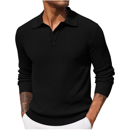 Jerrod - Elegantes Herren-Langarm-Polohemd