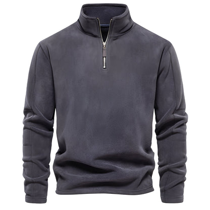 Nicholas - Eleganter Herren-Fleecepullover mit Reißverschluss