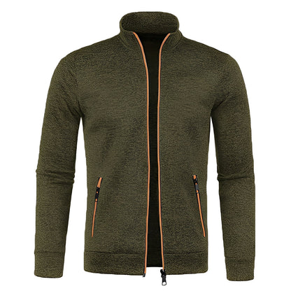 Clayton - Bequemer Fleecepullover mit Zipper für Herren