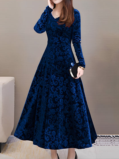 Arianna - Elegantes Damen-Abendkleid mit langen Ärmeln