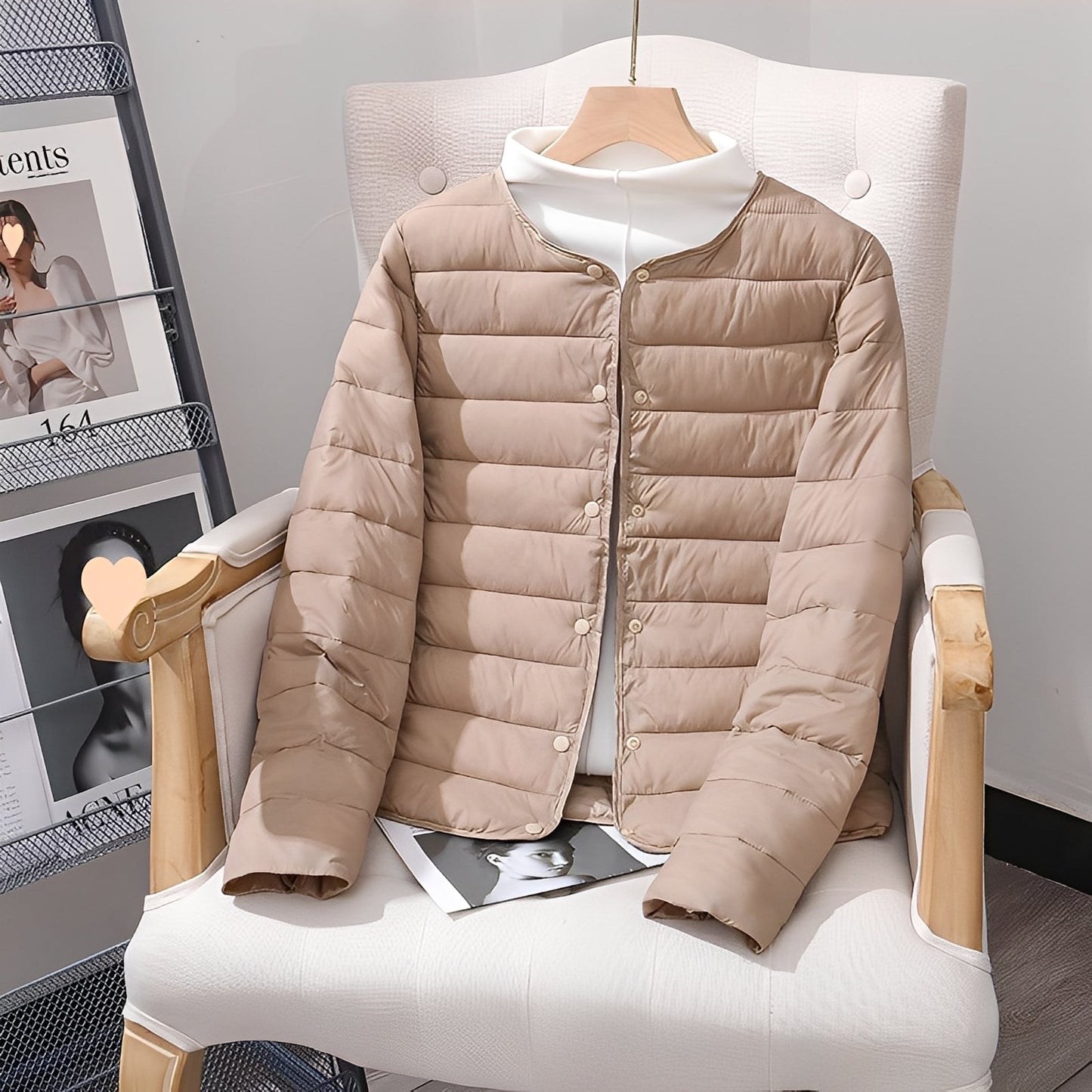 Ramona - Komfortable und leichte Damen-Daunenjacke