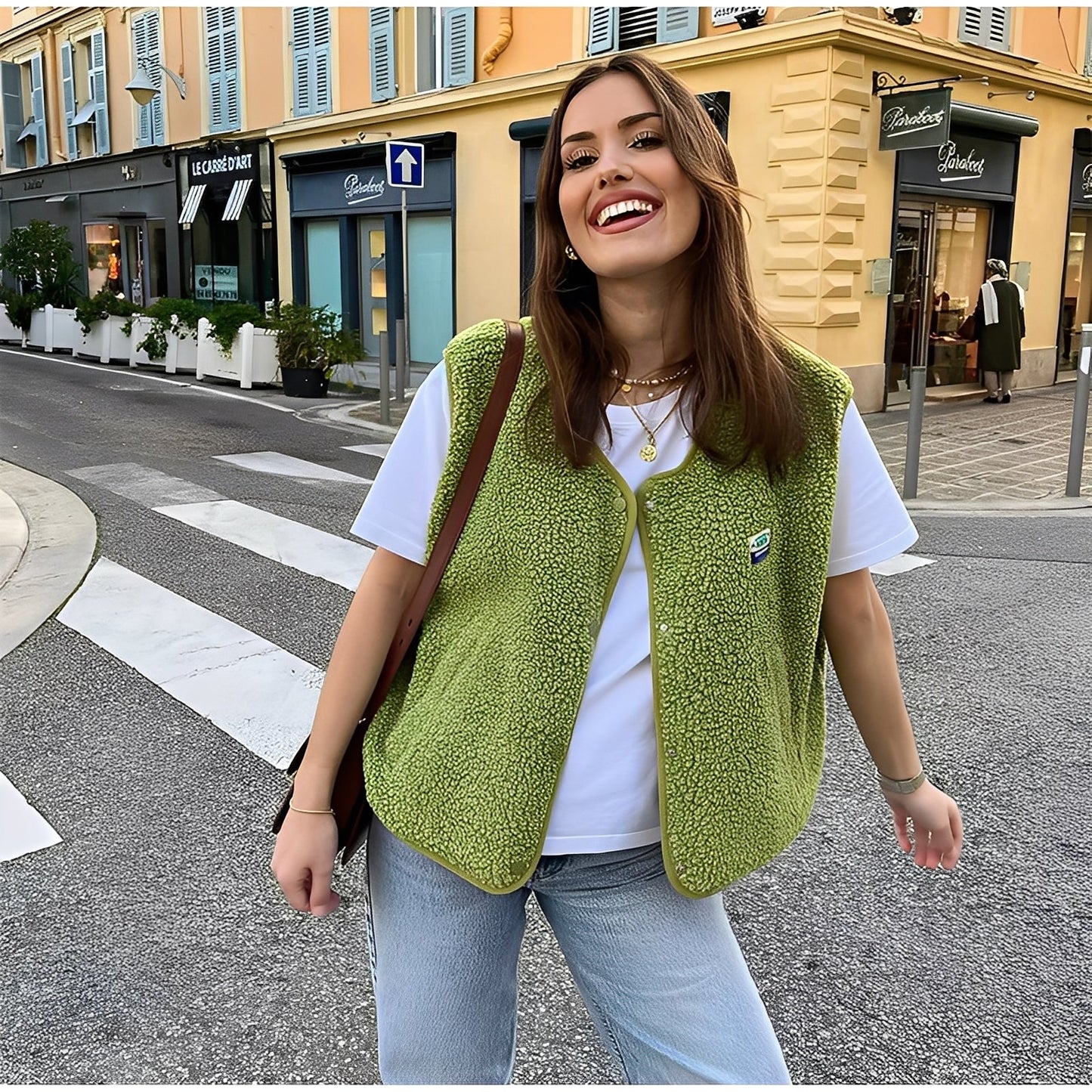 Bénédicte - Bequeme Fleeceweste für Damen