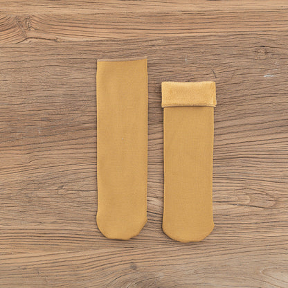 Gloria - Kuschelige Samt-Wintersocken für Damen