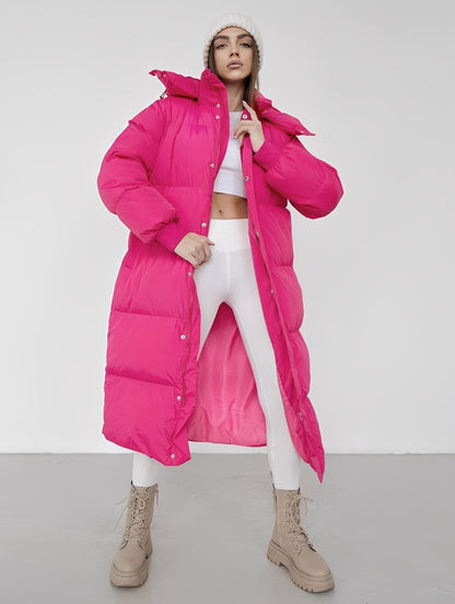 Eloise - Moderner, locker geschnittener Damenkapuzenmantel