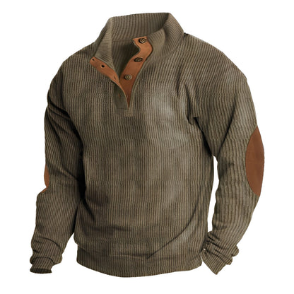 Clark - Komfortabler und lässiger Herren-Cordpullover