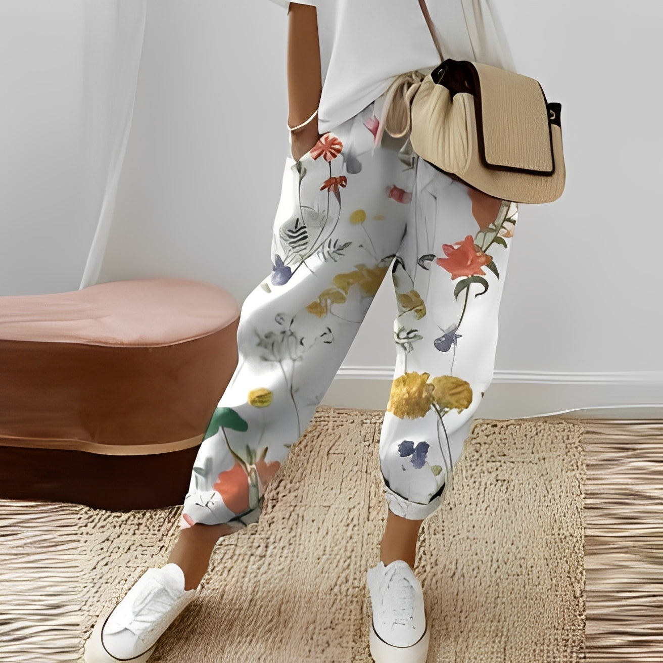 Jacinthe - Bequeme Hose mit Kordelzug für Damen