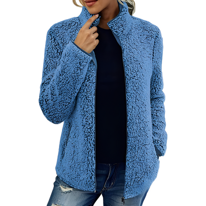 Larissa - Modische und warme Damen-Fleecejacke