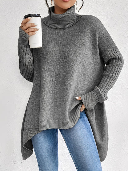 Jessica - Komfortabler Kaschmir-Rollkragenpullover für Damen