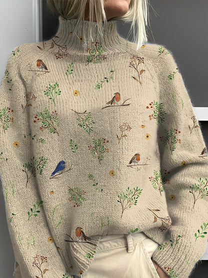 Amy - Eleganter Damen-Rollkragenpullover