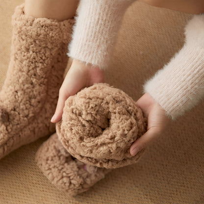 Caelie - Stylische, weiche, dicke Fleece-Socken für Damen