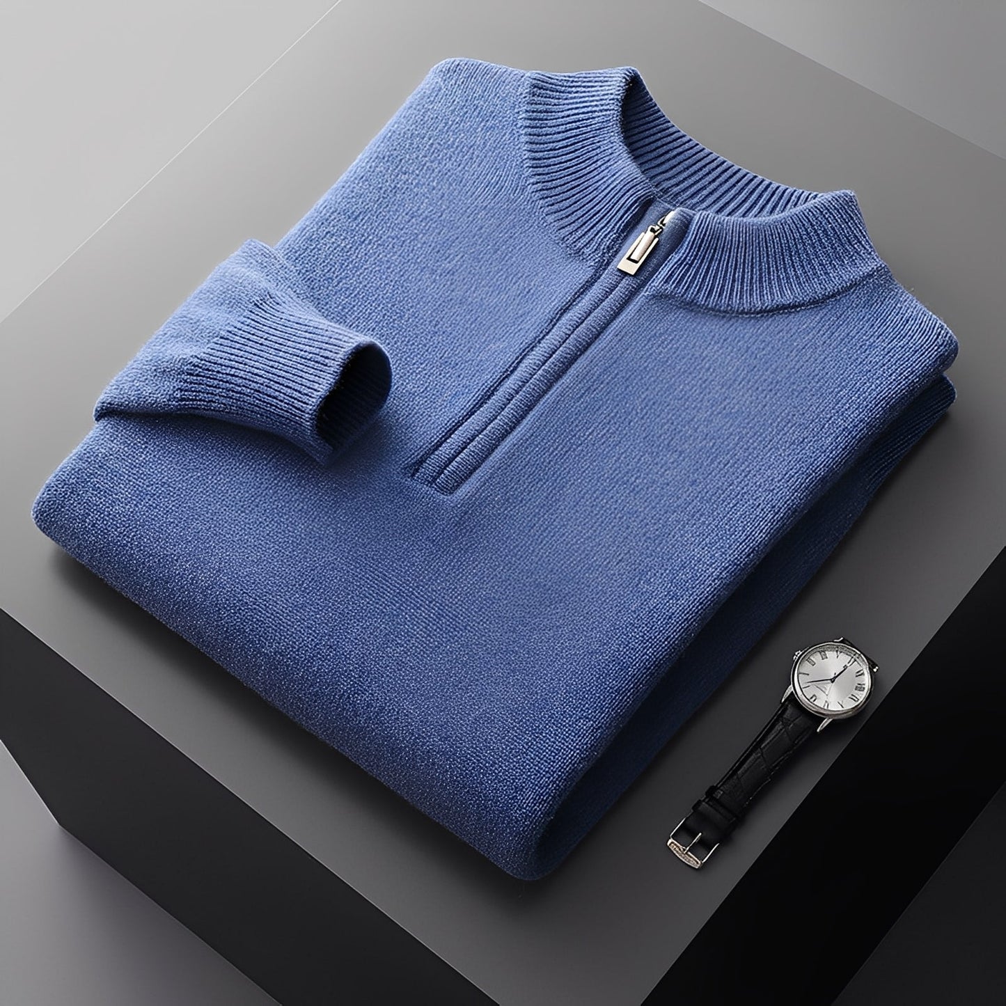 Weldon - Pullover für Herren mit halbem Zipper