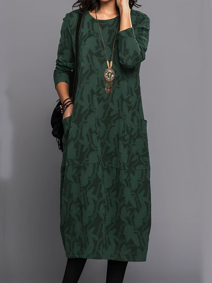 Kadence - Elegantes Damenkleid mit langen Ärmeln