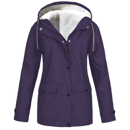 Abbigail - Vielseitige und wasserdichte Damenjacke mit Fleeceinnenfutter