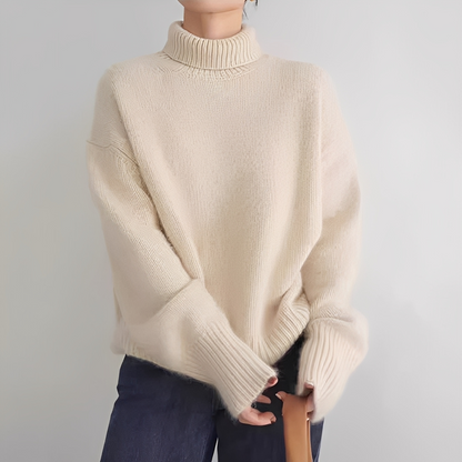Ophélie - Eleganter Rollkragenpullover für Damen