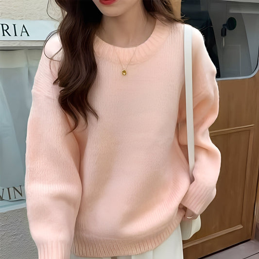 Roxanna - Damen Oversize-Pullover mit minimalistischem Look