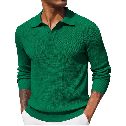 Jerrod - Elegantes Herren-Langarm-Polohemd