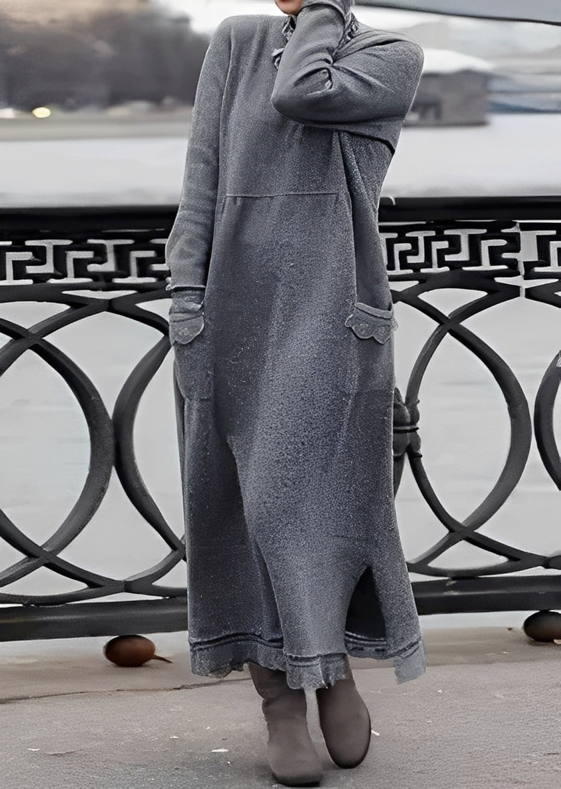 Emma - Stilvolles, bequemes und kuscheliges Damenkleid