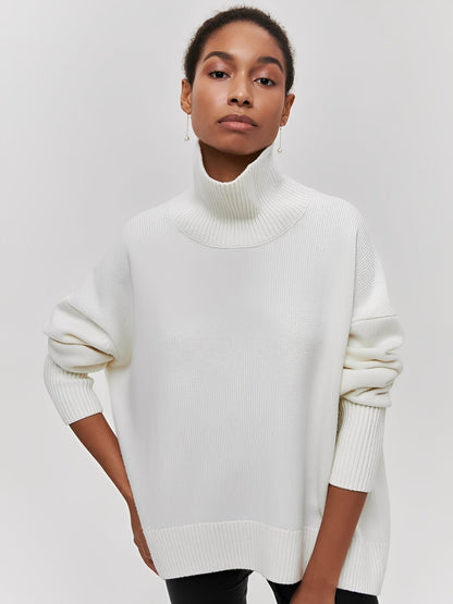 Marva - Eleganter Damenrollkragenpullover, der wärmt